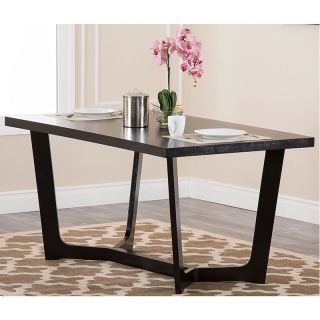 Abbyson Living Manning Espresso Finish Dining Table