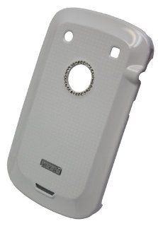 NYX BC755 Classic Texture Design Hard Case for BlackBerry 9900/9930   1 Pack   Retail Packaging   White Cell Phones & Accessories