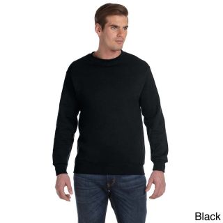 Gildan Gildan Mens Dryblend 50/50 Fleece Crew Sweater Black Size XXL