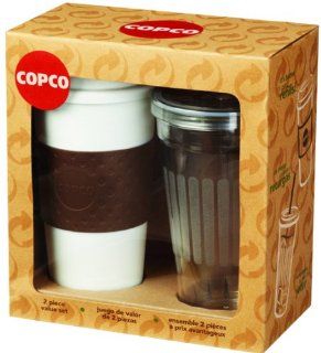 Copco 2 Piece Cups to Go Value Set   Case Pack of 6 Travel Mugs Kitchen & Dining