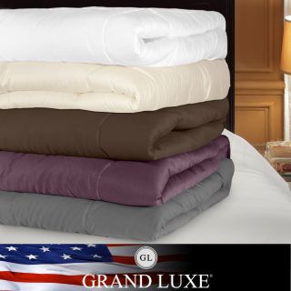 Grand Luxe 800 Thread Count Egyptian Cotton Down Alternative Comforter