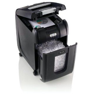 Swingline Stack and Shred 200X Hands Free Shredder, Super Cross Cut, 200 Sheets, 1 5 Users (1757573)  Paper Shredders  Electronics