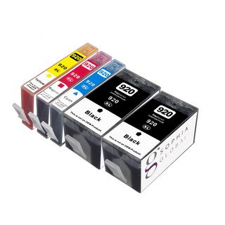 Sophia Global Hp 920xl Remanufactured 5 piece Ink Cartridge Replacement Set
