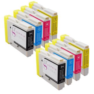 Sophia Global Compatible Ink Cartridge Replacement For Brother Lc51 (2 Black, 2 Cyan, 2 Magenta, And 2 Yellow)