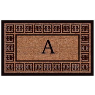 The Grecian Extra thick Monogrammed Doormat (2 X 3)