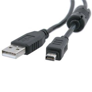 Olympus CB USB5 / USB6 Compatible USB Data Cable w/ Ferrite, Black  Camera Cables  Camera & Photo