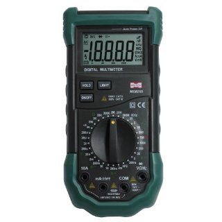 MASTECH MS8265 2000 Counts LCD Digital Multimeter AC/DC Voltage Tester Resistance Transostor Detector   Multi Testers  