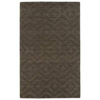 Trends Chocolate Brown Phoenix Wool Rug (8x11)