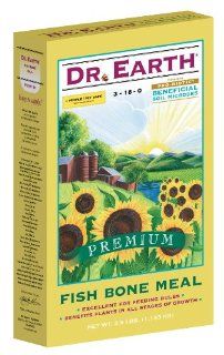 Dr. Earth 749 Fish Bone Meal, 25 Pound  Pond Plant Fertilizers  Patio, Lawn & Garden
