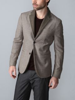 Wool Double Lapel Blazer by John Varvatos