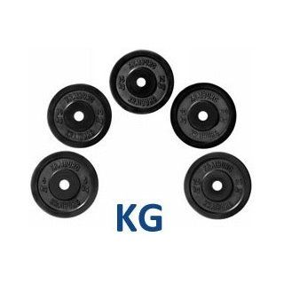 Kraiburg 120 kg Weight Set Olympic Rubber Bumper Plates for Crossfit Powerlifting  Sports & Outdoors