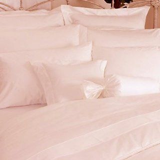 Homespell Bed Sheet Set 100% Egyptian Cotton 800 Thread Count Solid Sateen (Queen) Pale Rose   Pillowcase And Sheet Sets