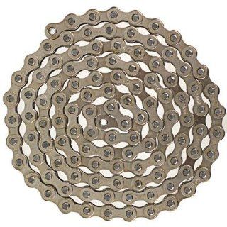 KMC Z410 Bicycle Chain (1 Speed, 1/2 x 1/8 Inch, 112L, Silver/Black)  Bike Chains  Sports & Outdoors