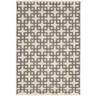 Flatweave Barclay Butera Maze Dove Rug (23 X 39)