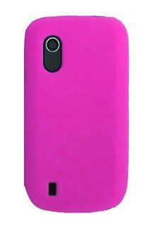 HHI Silicone Skin Case for ZTE V768 Concord   Hot Pink (Package include a HandHelditems Sketch Stylus Pen) Cell Phones & Accessories