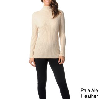 Republic Clothing Ply Cashmere Womens Long Sleeve Turtleneck Sweater Beige Size XS (2  3)