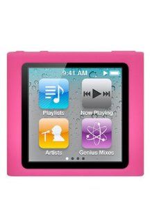 iPod Nano With Multi Touch Skin Case Pink / iPod nano 6th genaration case ( By CCM)   Players & Accessories