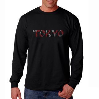 Los Angeles Pop Art Mens Tokyo Long Sleeve T shirt
