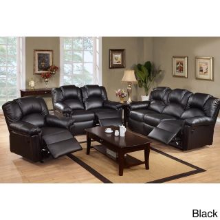 Grenoble Bonded Leather Reclining Living Room Set