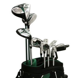 Nextt Golf Ex3 16 Piece Stainless Steel Mens Bag And Club Set