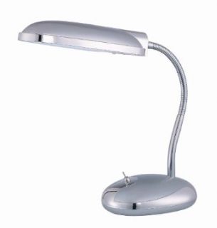 Lite Source LSP 772C/BLK Laxta Desk Lamp with Black Acrylic Shade, Chrome    