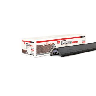 Owens Corning Black Composite Ridge Vent (Fits Opening 2 3 in; Actual 1 1/4 in x 48 in x 15 in)