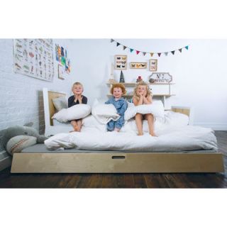 Oeuf Sparrow Trundle Bed in White 3SPTR 01 / 3SPTR 02