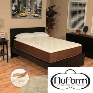Nuform 11 inch Rv Short Queen size Memory Foam Mattress With Two Bonus Memory Foam Pillows