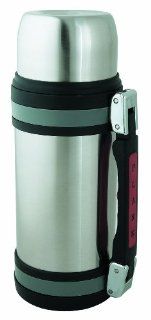 Brentwood FTS 1200 Vacuum Stainless Steel Food and Beverage Bottle with Red Handle, 1.2 Liter Thermos Kitchen & Dining