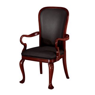 Chocolate Patina Gooseneck Arm Guest Chair