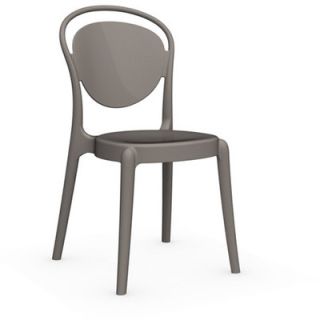 Calligaris Parisienne Chair CS/1263_P Finish Glossy Taupe