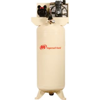Ingersoll Rand Electric Stationary Air Compressor — 5 HP, 18.1 CFM @ 90 PSI, 230 Volt, Model# SS5L5  10   20 CFM Air Compressors
