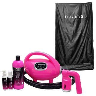 PLAYBOY Classic Self Spray Tanning Machine Airbrush Tan TENT Solution SYSTEM KIT  Self Tanning Products  Beauty