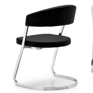 Calligaris Bay Cantilever Chair CS/1264 LH_P77 Upholstery Black