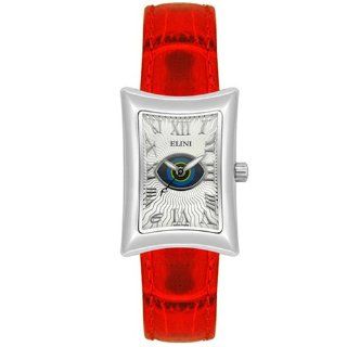 Elini Women's WH781EYERD Nazar Red Leather Watch Elini Watches