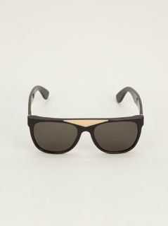 Retro Super Future '034 Gino' Flat Top Sunglasses   Wok store