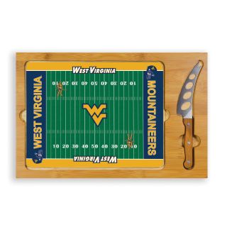 West Virginia University Mountaineers Icon Cheese Tray
