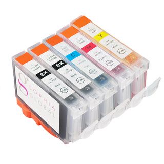 Sophia Global Compatible Ink Cartridge Replacement For Canon Bci 6 (2 Black, 1 Cyan, 1 Magenta, 1 Yellow)