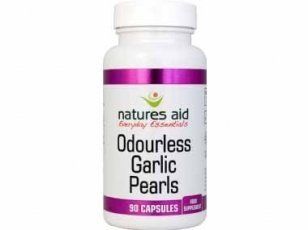 Natures Aid Garlic Pearls (Odourless) One A Day 90 Caps Health & Personal Care