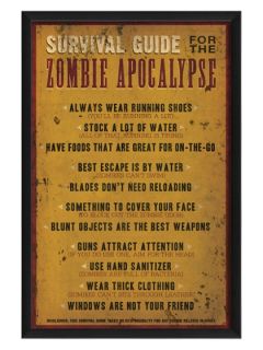 Zombie Apocalypse Survival Guide by The Artwork Factory