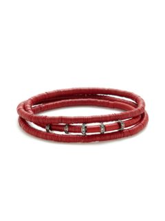 Vinyl Bead Wrap Stretch Bracelet by Tai Jewelry