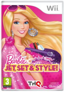 Barbie Jet, Set & Style      Nintendo Wii