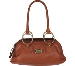 Latico Louise Coinkeeper Shoulder Bag 7614   Tan Leather
