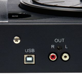Vibe Sound USB Turntable, Vinyl Archiver Including Built in Speakers      Electronics