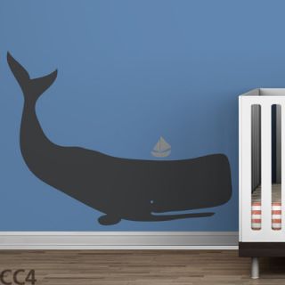 LittleLion Studio Baby Zoo Whale Wall Decal DCAL VL LA 080 W CC Color Charco