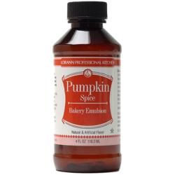 Bakery Emulsions Natural   Artificial Flavor 4oz   Pumpkin