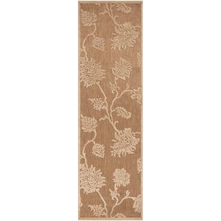 Meticulously Woven Jesse Transitional Floral Indoor/ Outdoor Area Rug (26 X 710)