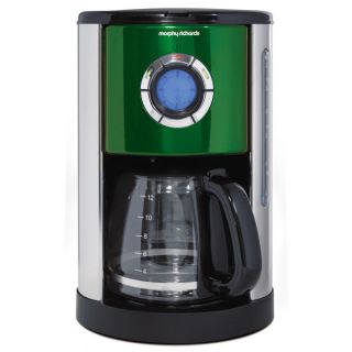 Morphy Richards Accents Filter Coffee Maker   Green      Homeware