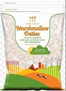 Three Sisters   Marshmallow Oaties Cereal, All Natural Sweeetened, No preservative, 12.5 oz (Pack of 3)  Breakfast Cereals  Grocery & Gourmet Food