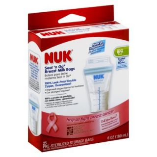 NUK 50ct Sealn Go Milk Bags